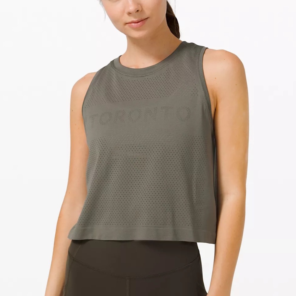 Swiftly Breath Lululemon Crop Tank